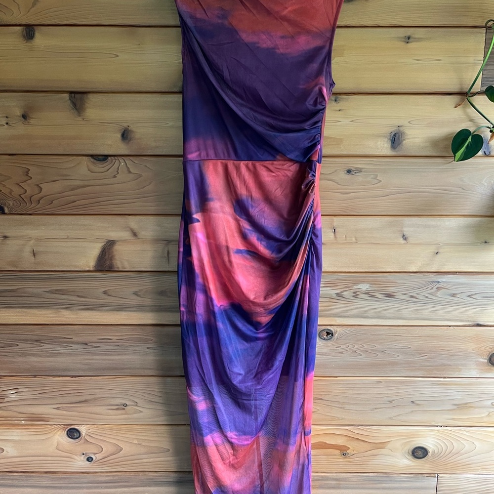 SHEIN Multicolor Tie-Dye Fabric